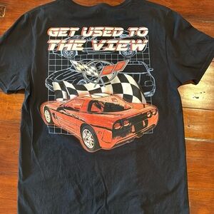 Men’s size medium racing Tshirt